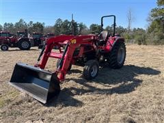Mahindra 6065 PST 2WD Compact Utility Tractor W/Loader 