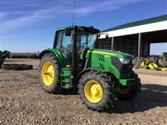 2013 John Deere 6125M MFWD Tractor 