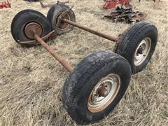 5000 Lb. Axles W/Wheels 