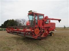 Massey Ferguson 510 Combine W/20' Rigid Grain Header 