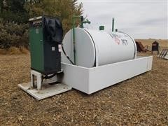1500-Gal Bulk Fuel Tank W/Containment 