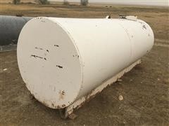 1000-Gallon Steel Water Tank 