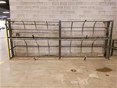Tire Rack W/Two Tiers Of Storage 