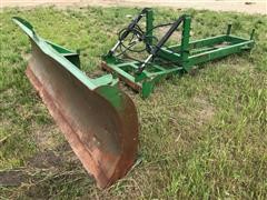 John Deere 534 Front Dozer Blade W/Mounting Frame 