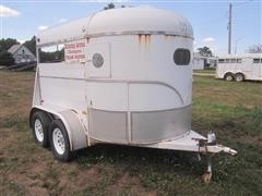 1988 W-W Bryce Bargaineer Horse Trailer 