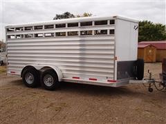 2013 Exiss STK-616B Livestock Trailer 