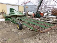 John Deere JO200 Self Loading/Unloading Stack Wagon And Processor With Conveyor 