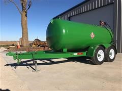 2017 Shop Built 1000 Gallon Fuel Trailer 