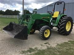 1999 John Deere 4500 2WD Compact Utility Tractor W/Loader 