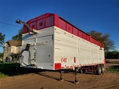 2016 MAS 36' T/A Silage Trailer 