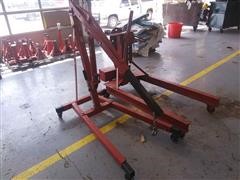 Large Engine Stand & Cherry Picker 