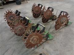 John Deere 7000/7100 Planter Coulters W/Yetter Row Cleaners 