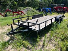 2021 Triple Crown U6X216TBRAKE T/A Utility Trailer 