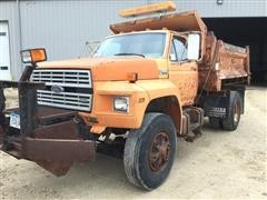 1990 Ford F800 Dump Truck 