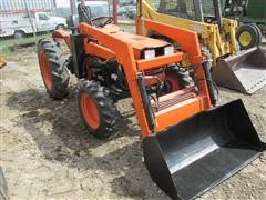 1977 Kubota L245DT Utility Tractor With Loader 