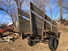 Portable Wooden Cattle Chute 