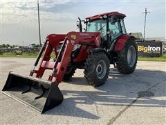 2018 Mahindra 9125P 4WD Compact Utility Tractor W/Loader 