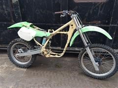 Kawasaki Dirt Bike Frame 