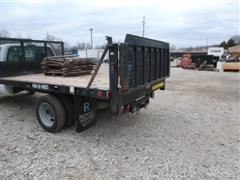 Royal Flat Bed W/Stake Sides & Tommy Lift Gate 
