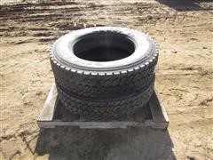 Goodyear/Dunlop 285/75R24.5 Tires 