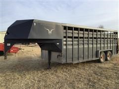 1991 Hillsboro T/A Horse Trailer 