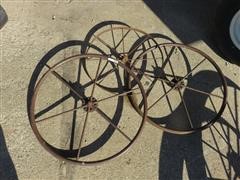 Antique Steel Wheels 