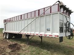 2014 Hitchcock APL36 T/A Chain Bottom Trailer 