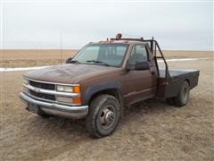 1994 Chevrolet 3500 4x4 Dually Flatbed 