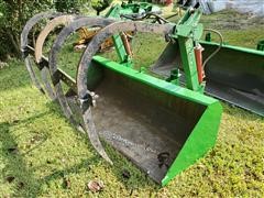 Front Loader Bucket & Grapple W/Westendorf Mounts 