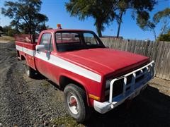 1985 Chevrolet D30 Military Pickup Service Truck 