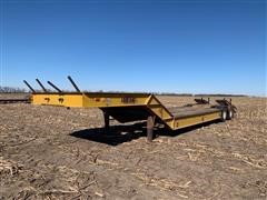 1983 Load King PCSD252 T/A Fixed Neck Lowboy 