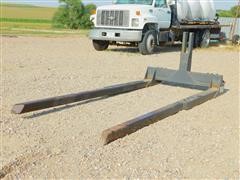 3-Pt Round Bale Fork 