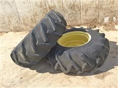 Goodyear 18.4-26 Tires & Rims 