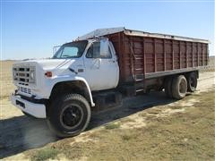 1983 GMC 7000 10 Wheeler Grain Truck 