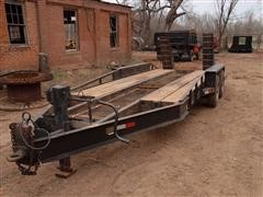 2000 Belshe T-18 T/A Flatbed Trailer 