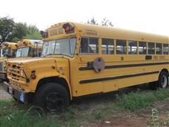 1986 GMC 6000 School Bus With Lift 