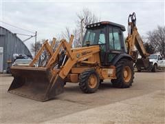 1998 Case 580 Super L 4x4 Loader Backhoe 