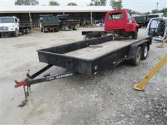 2012 Port City Trailers T/A Flatbed Trailer 