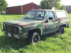 1985 Chevrolet D10 Military Blazer 4x4 SUV 