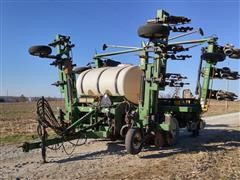 John Deere 7300 MaxEmerge 2 John Deere 7300 Planter With Rawson Zone Till Cart 