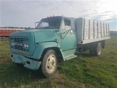 1967 GMC EM567OV Flatbed Dump Truck 