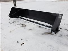 2018 Wemhoff Company SB-8 Snow Pusher Skid Steer Attachment 