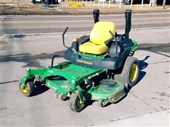 John Deere 757 Z Trak Mid Deck Zero Turn Riding Mower 