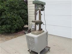 Rockwood Drill Press & Central Hydraulics Hydraulic Press 