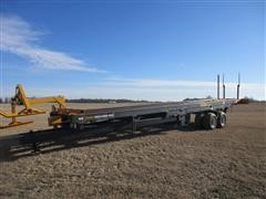 Buhler/Inland Hayliner 4000 T/A Hay Trailer/Hydraulic Bale Carrier 