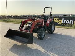 2016 Mahindra 3540 HST MFWD Compact Utility Tractor W/Loader 
