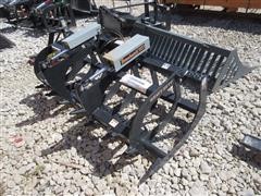 2017 Tomahawk 72" Twin Grapple Skid Steer Attachment 