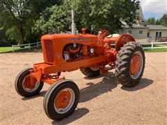 1954 Allis-Chalmers WD45 2WD Tractor W/plow And Blade 