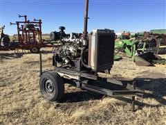 Isuzu 6BD1T Diesel Power Unit On Trailer 