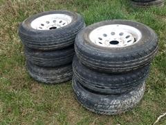 Carlisle Sport Trial LH ST205/75D15 Tires & Rims 